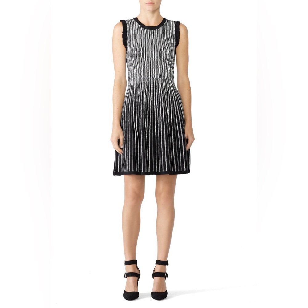 Kate Spade New York Striped Textured Sweater Dress, S